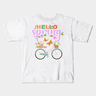 Hello spring Kids T-Shirt